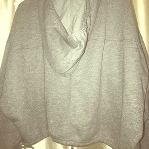 Sparkling Thin Active Top with Hood